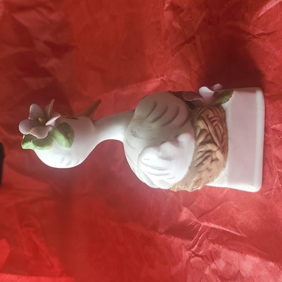 Vintage  Wilton 1972 Cake Topper Stork on Nest " Guess What " - Picture 4 of 6